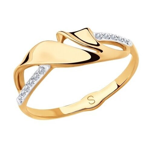 Купить Кольцо Diamant online, золото, 585 проба, фианит, размер 16.5
<p>В нашем интерне...