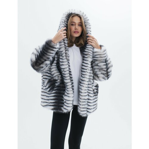 Купить Шуба Северина, размер 48, серый
Куртка изготовлена из искусственного Люкс эко -...