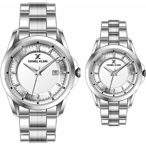 Купить Наручные часы Daniel Klein, серый, белый
Мужские часы. Коллекция Pair. Парный на...