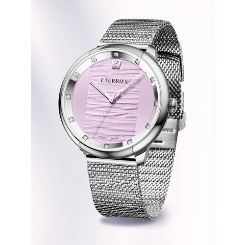 Купить Наручные часы L'TERRIAS, розовый, серебряный
Модель из коллекции Breath сочетает...