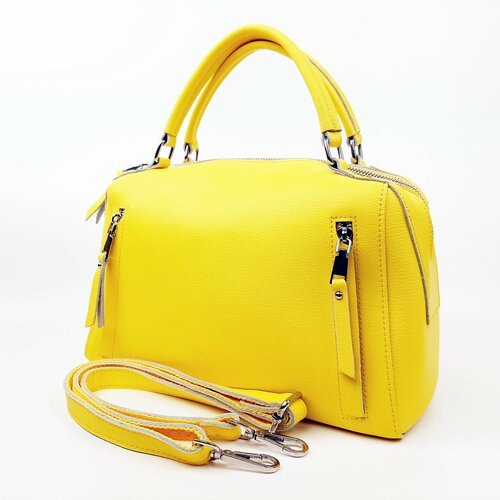 Купить Сумка Fuzi House, желтый
Женская кожаная сумка желтого цвета. Стильный и функцио...