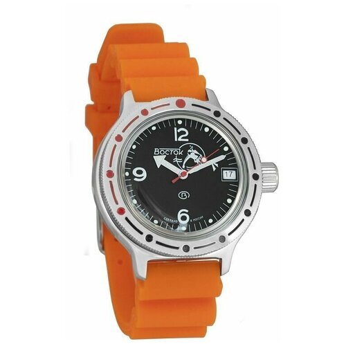 Купить Наручные часы Восток Амфибия, оранжевый
Часы мужские механические наручные с авт...