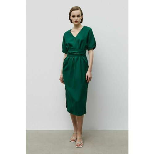 Купить Платье Baon, размер 42, зеленый
Изящное льняное платье - стильный наряд для жарк...