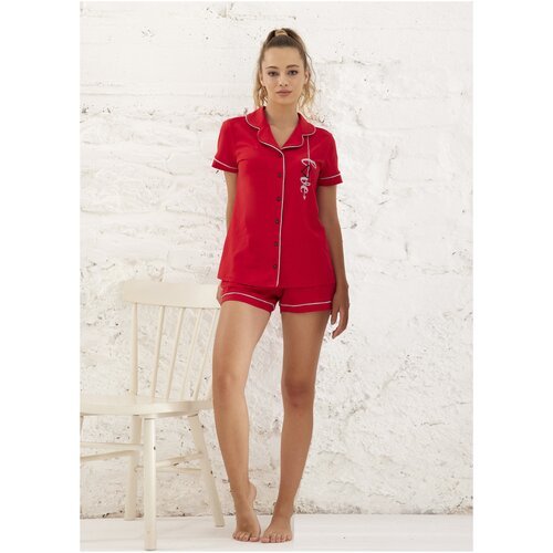 Купить Пижама Relax Mode, размер 50, красный
Классическая, гармоничная и очень удобная...