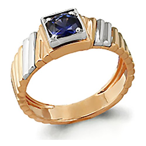 Купить Печатка Diamant online, золото, 585 проба, сапфир, размер 19.5
<p>В нашем интерн...