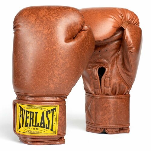 Купить Боксерские перчатки Everlast 1910 PU коричневые, 16 унций.
<ul><li>Everlast 1910...