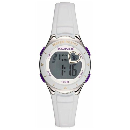 Купить Наручные часы XONIX, белый
Спортивные часы XONIX<br>Водная защита: 100М, 10 AT<b...