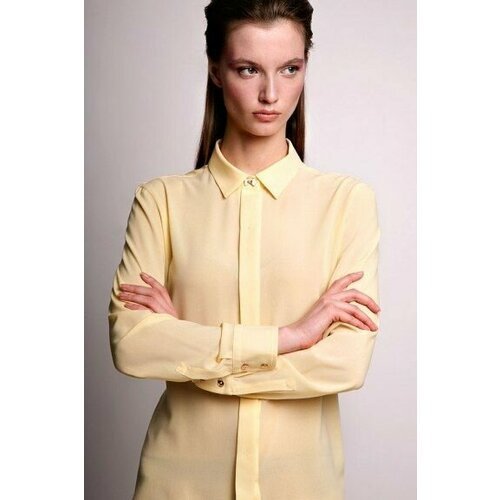 Купить Блуза Balunova, размер 44, желтый
Классическая блузка из полупрозрачного шифона....