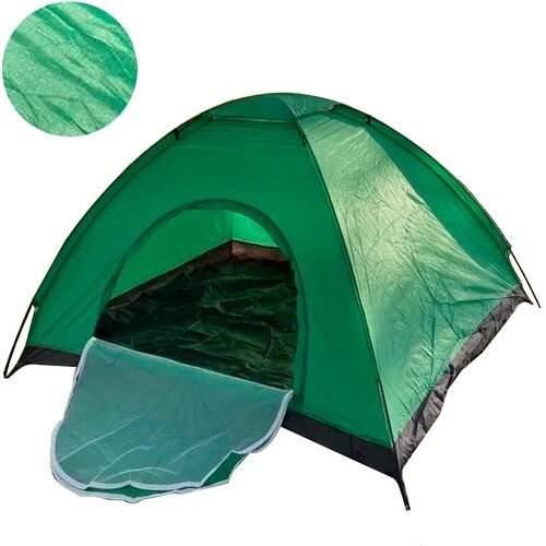 Купить Палатка 3х местная 200*200*135см Coolwalk облегченная с москитной сеткой
Палатка...