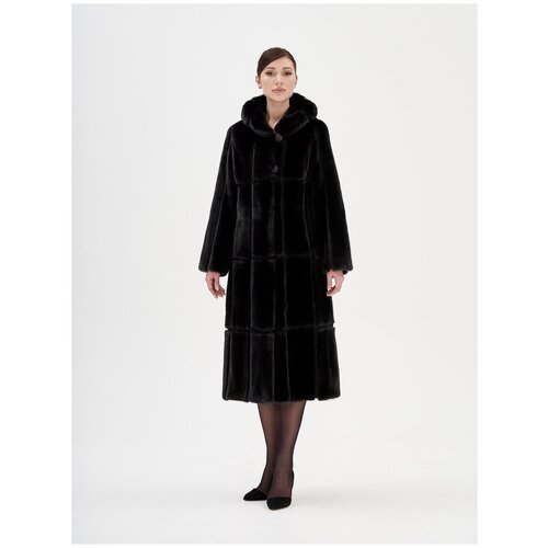 Купить Шуба Anna Mancini, размер 44, серый
Классическое пальто из меха американской нор...