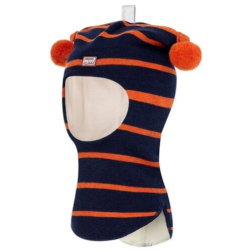 Купить Шапка teyno, размер 2, оранжевый, синий
Забавный полосатый теплый шерстяной шлем...