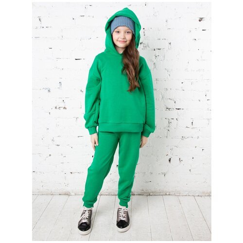 Купить Костюм 80 Lvl, размер 34 (134-140), зеленый
Детский спортивный костюм для девочк...