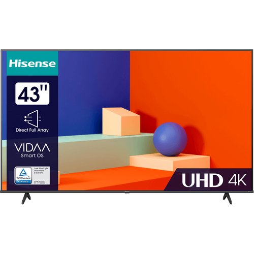 Купить ЖК телевизор Hisense 43" (43A6K)
диагональ 43", разрешение 4K UHD (3840x2160), 6...