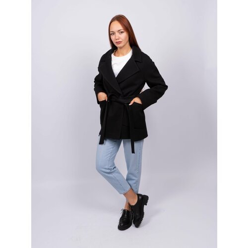 Купить Пальто , размер 46, черный
Стильное укороченное женское демисезонное пальто прем...