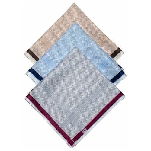 Купить Носовой платок , синий
Набор платков 3 штуки 35х35 см. Носовой платок высокого к...