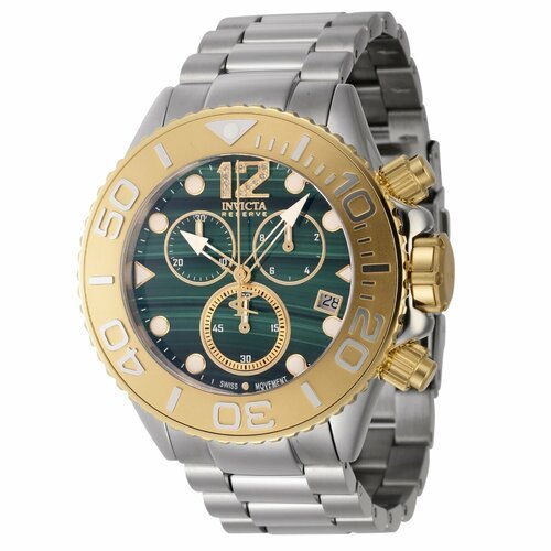 Купить Наручные часы INVICTA 45373, зеленый, золотой
Эти привлекательные часы Invicta и...