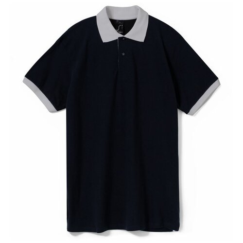Купить Поло Sol's, размер XXL, серый
Рубашка поло Prince 190 черная с серым, размер XXL...