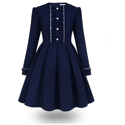 Купить Школьное платье Alisia Fiori, размер 128-134, синий, белый
Трендовое многофункци...