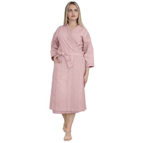 Купить Халат Verossa, размер M, розовый
<p>Удлиненный халат для ванной Verossa унисекс,...