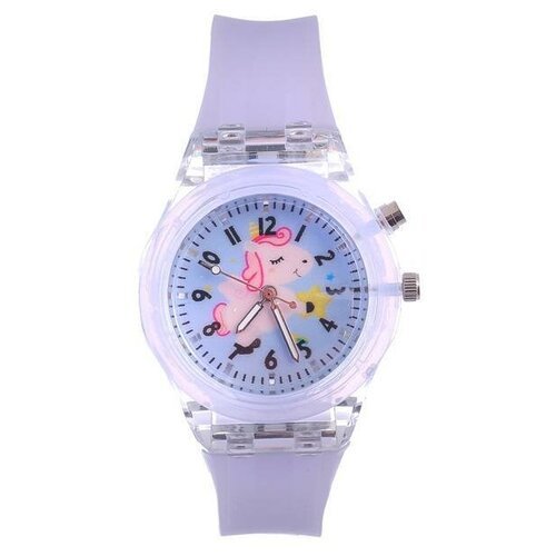 Купить Наручные часы мультиколор
Часы наручные детские "Единорог", d-3.8 см, ремешок 23...