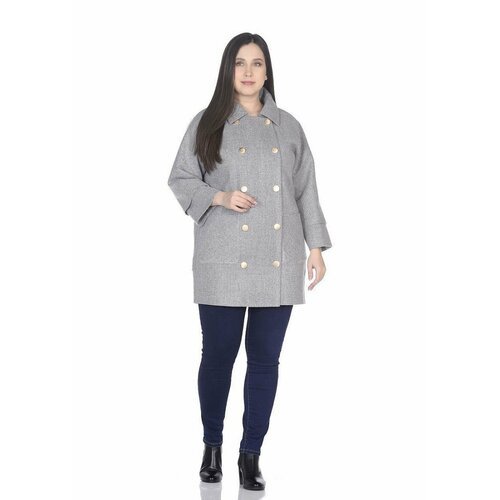 Купить Пальто Prima Woman, размер 40, серый
 

Скидка 19%