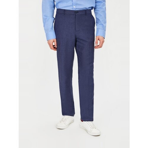 Купить Брюки Baon, размер L, синий
Элегантные полуприлегающие брюки - незаменимая вещь...