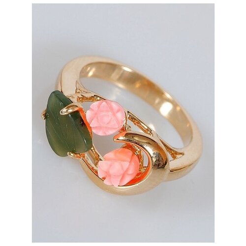 Купить Кольцо Lotus Jewelry, нефрит, коралл, размер 16, зеленый, розовый
Украшение изго...
