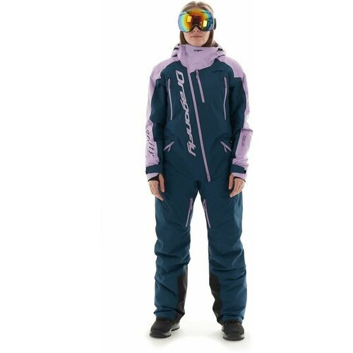 Купить Комбинезон Dragonfly для сноубординга, зимний, размер S, синий, фиолетовый
Комби...