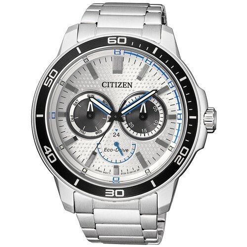 Купить Наручные часы CITIZEN Eco-Drive, серебряный
Кварцевые часы. Калибр 8729. 12/24 ч...