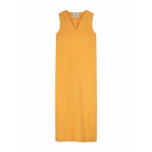 Купить Платье ROHE, размер 40, желтый
Расслабленное платье без рукавов из жатого смесов...