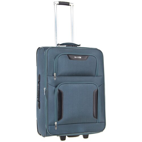 Купить Чемодан Rion+ 407GRY, 72 л, размер L, серый
Каркасный тексильный чемодан из усил...