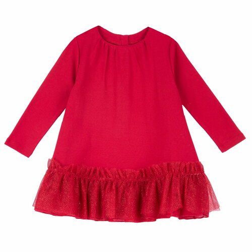 Купить Платье Chicco, размер 122, красный
Платье с длинными рукавами выполнено из неэла...