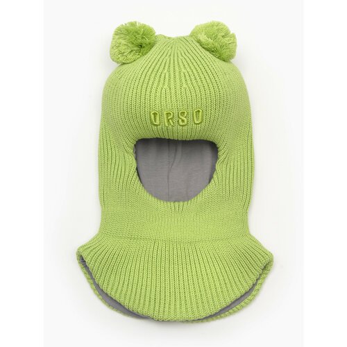 Купить Шапка Orso Bianco, размер 52, зеленый
Демисезонный детский шлем из немецкой хлоп...