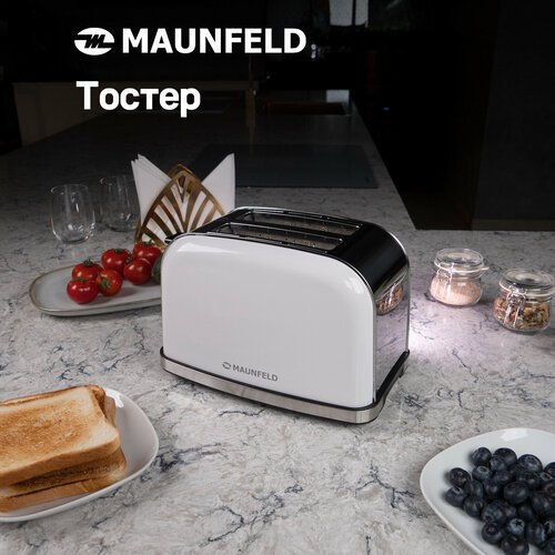 Купить Тостер MAUNFELD MF-821WH
Элегантный тостер выполнен из нержавеющей стали и имеет...