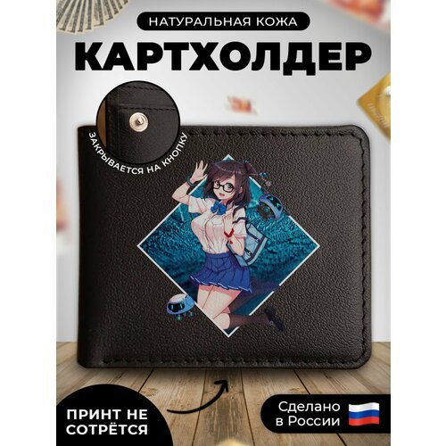 Купить Визитница RUSSIAN HandMade KUP003, гладкая, черный
Наш кожаный картхолдер-книжка...