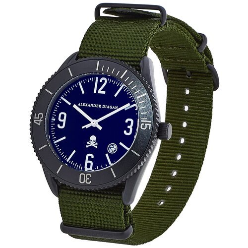Купить Наручные часы Alexander Diagan, зеленый
Премиальные наручные мужские часы бренда...