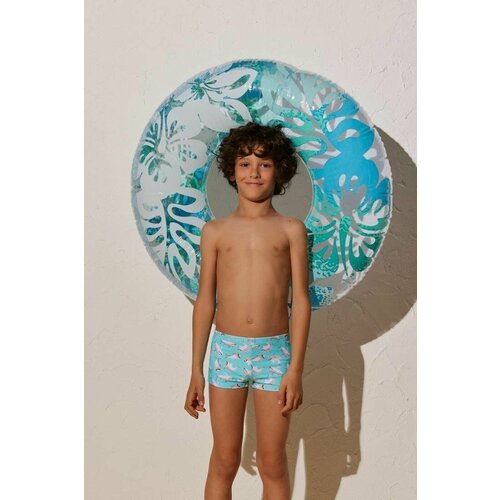 Купить Плавки Ysabel Mora, размер 4, бирюзовый
Стильные плавки для мальчика из летней к...