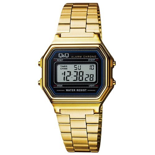 Купить Наручные часы Q&Q, золотой, синий
Мужские японские наручные часы Q&Q M173-003 [M...