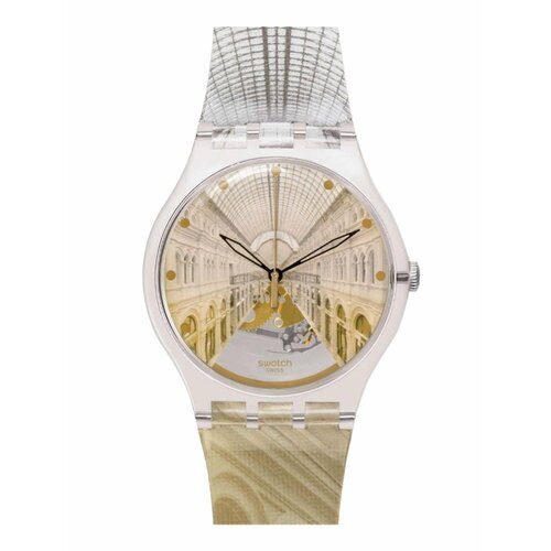 Купить Наручные часы swatch, бежевый, белый
Swatch GUM suoz179. Оригинал, от официально...