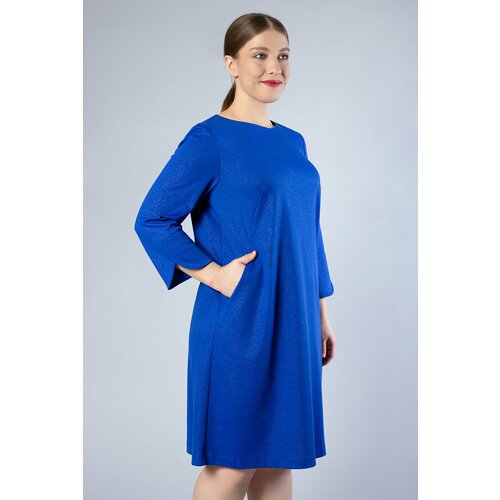 Купить Платье CHARUTTI, размер 56, голубой
Эффектное платье полуприталенного силуэта Не...