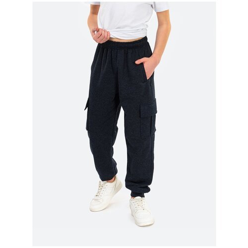 Купить Брюки HappyFox, размер 158, серый
Детские спортивные брюки оверсайз для мальчико...
