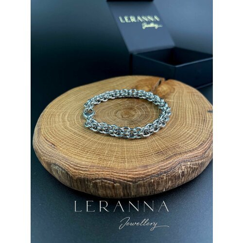 Купить Браслет-цепочка LERANNA, 1 шт., серебристый
Стильный мужской браслет из цепи 8 м...