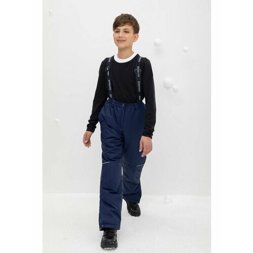 Купить Брюки crockid, размер 152-158, синий
Зимние детские брюки с утеплителем 120 г/м2...