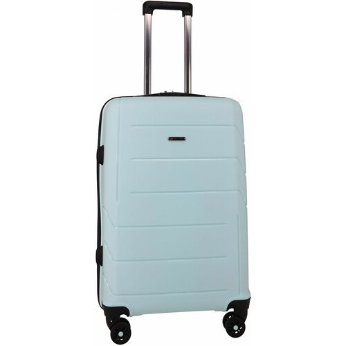 Купить Чемодан Rion+ 462MNT, 70 л, размер L, синий, зеленый
Большой чемодан из ударопро...