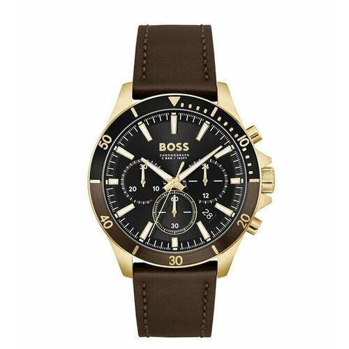 Купить Наручные часы BOSS, коричневый, золотой
Наручные часы Hugo Boss HB1514100 - стил...