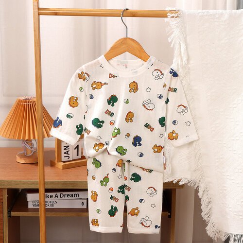 Купить Пижама, размер 120, белый, мультиколор
Домашний костюм идеален для отдыха и сна...