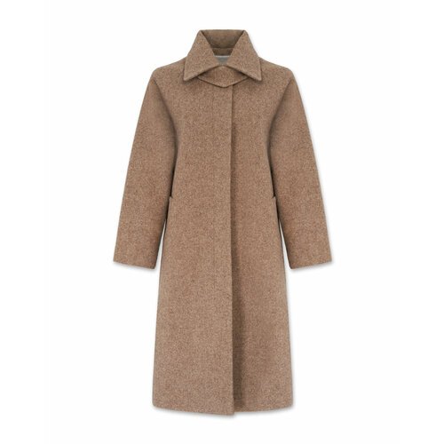 Купить Пальто реглан WOS, размер 40, бежевый
Лаконичное пальто меланжевой пряжи в базов...