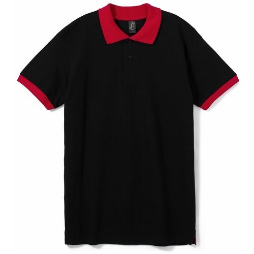 Купить Поло Sol's, размер L, черный
Рубашка поло Prince 190 черная с красным, размер L...