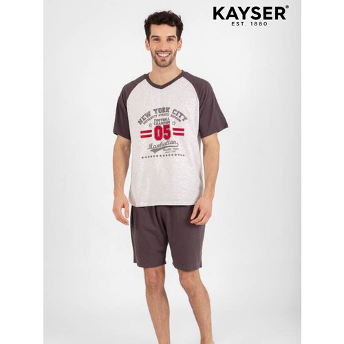 Купить Пижама Kayser, размер S, серый, белый
Мужская пижама от KAYSER - это сочетание к...