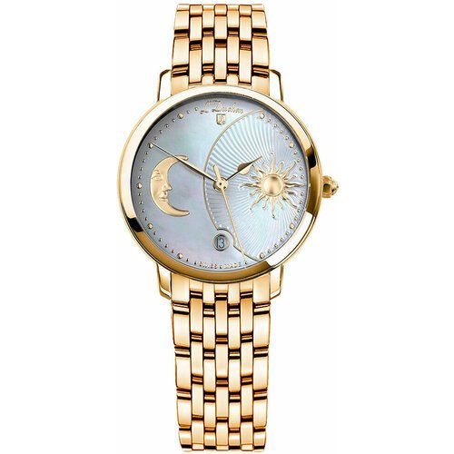 Купить Наручные часы L'Duchen Quartz, белый, голубой
На белом циферблате кварцевых часо...